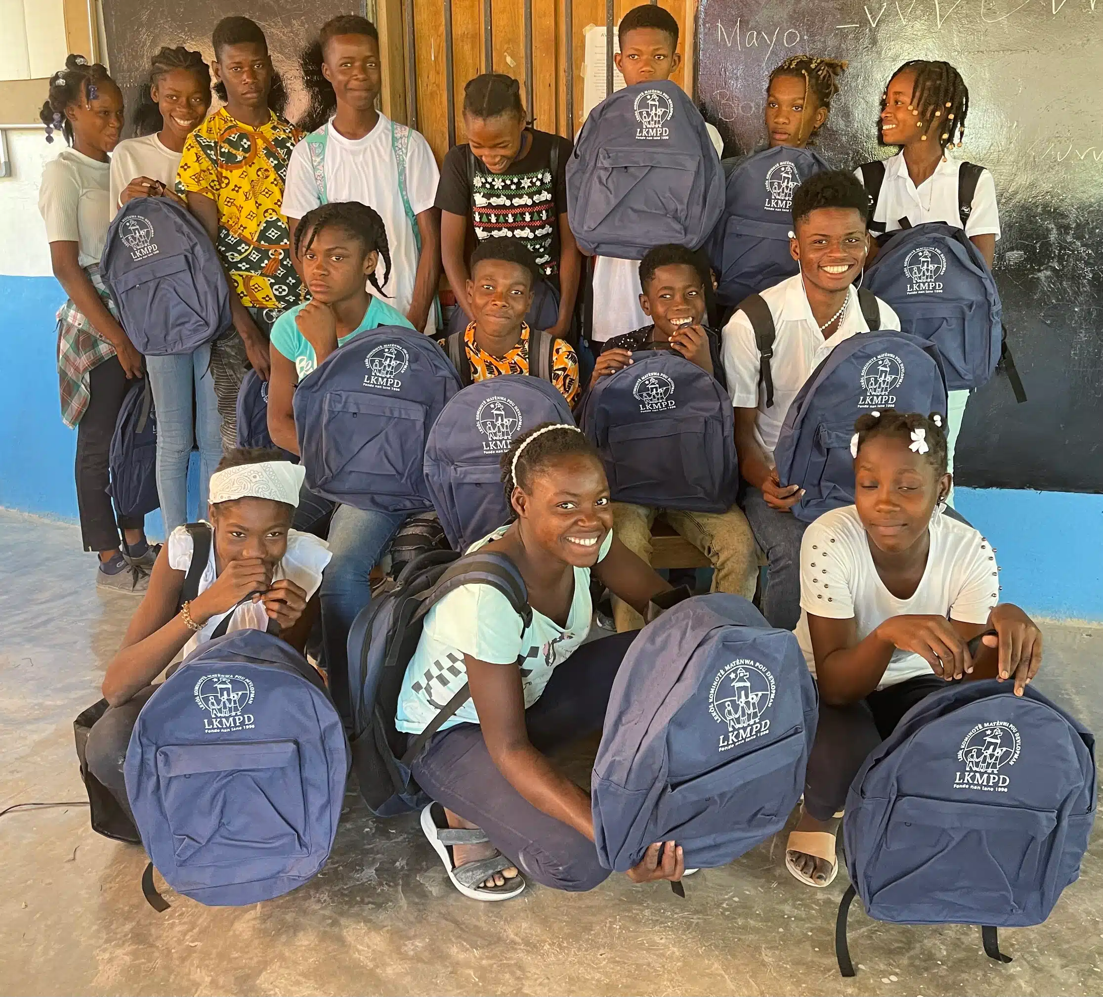 It’s All Smiles in the High School!