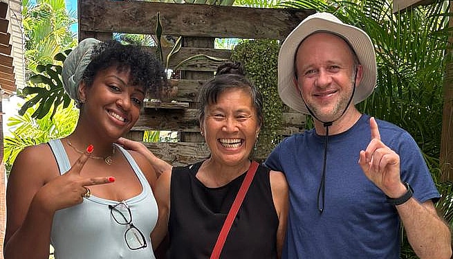 Bianca, Chris, and Brian