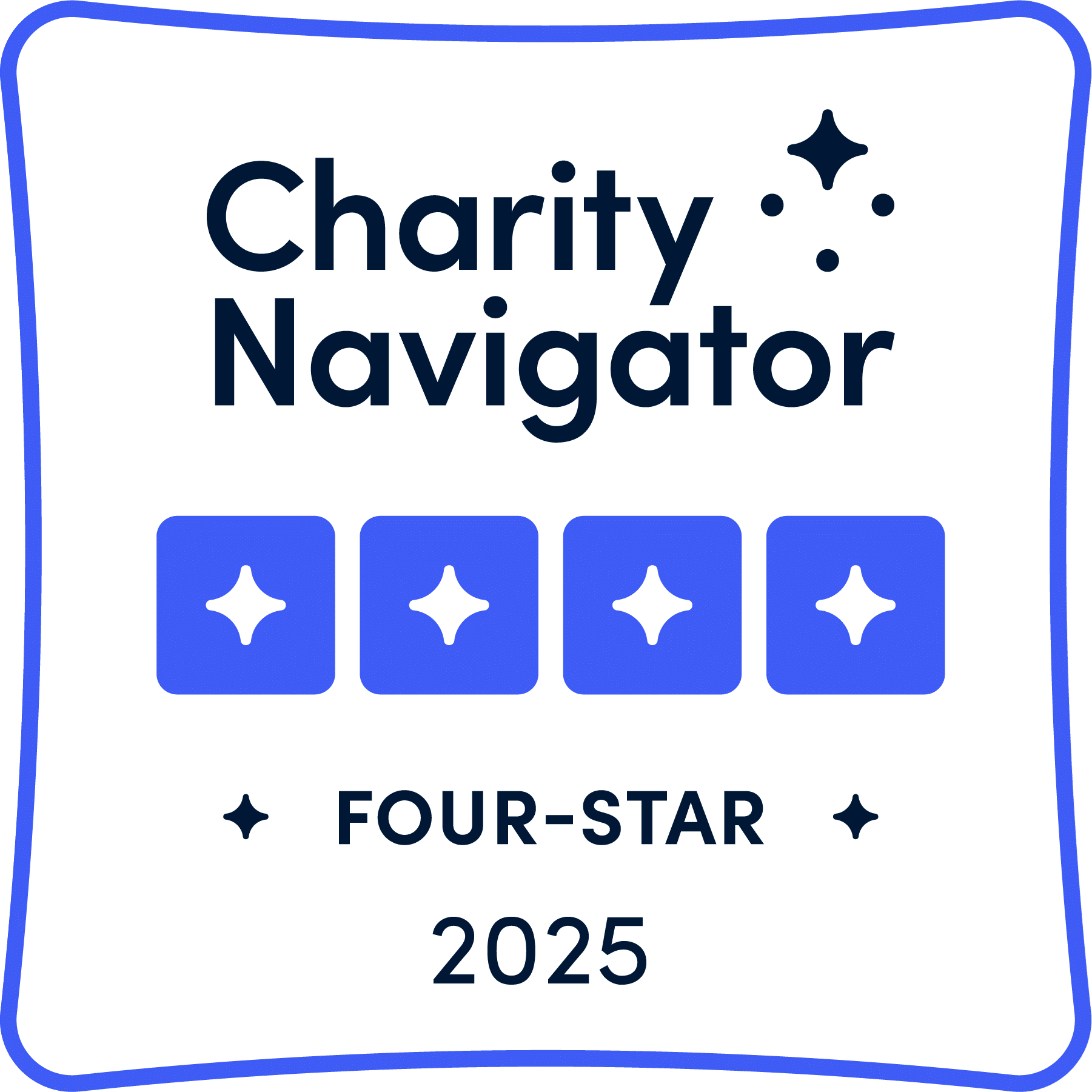 FoM is rated a Four-Star Charity