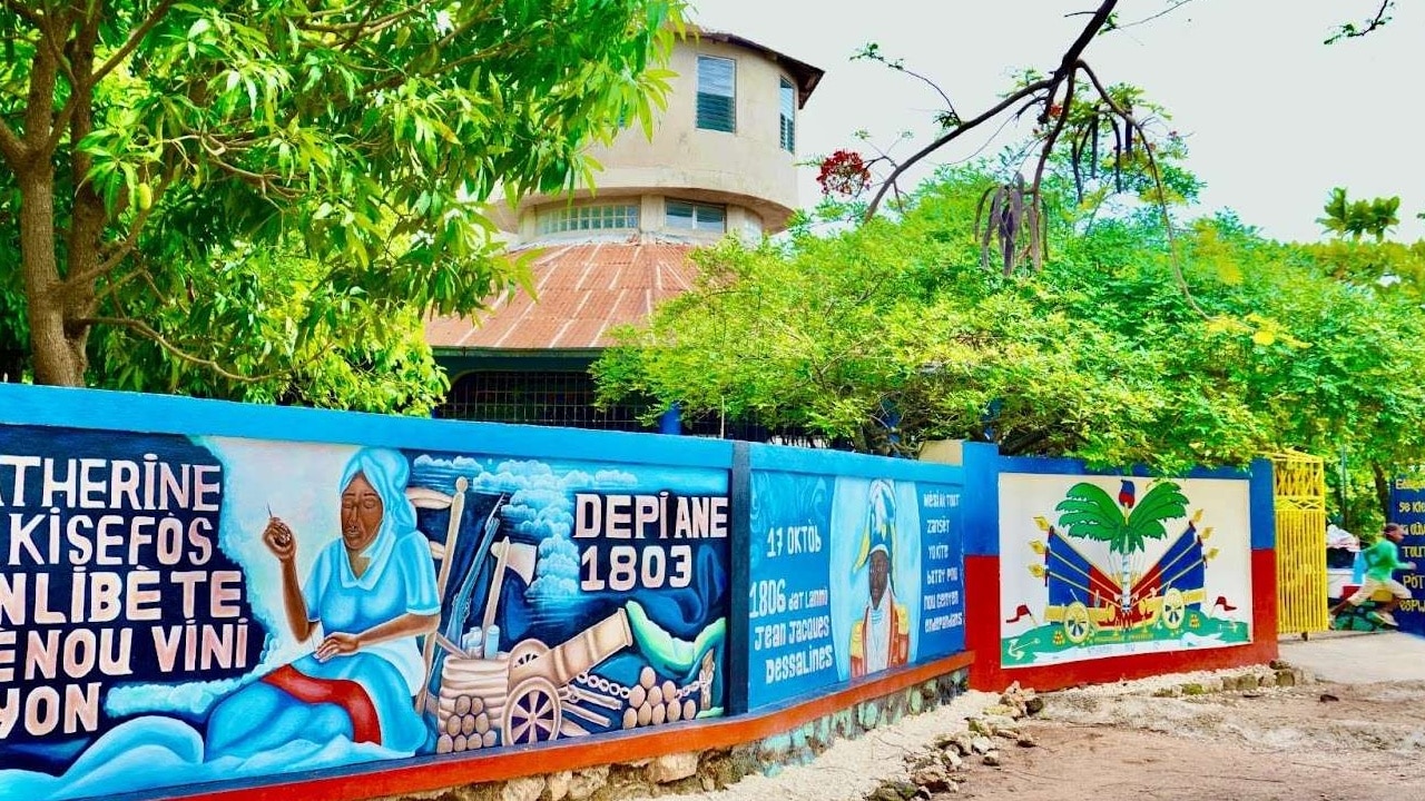 Murals at the Matènwa Community Learning Center